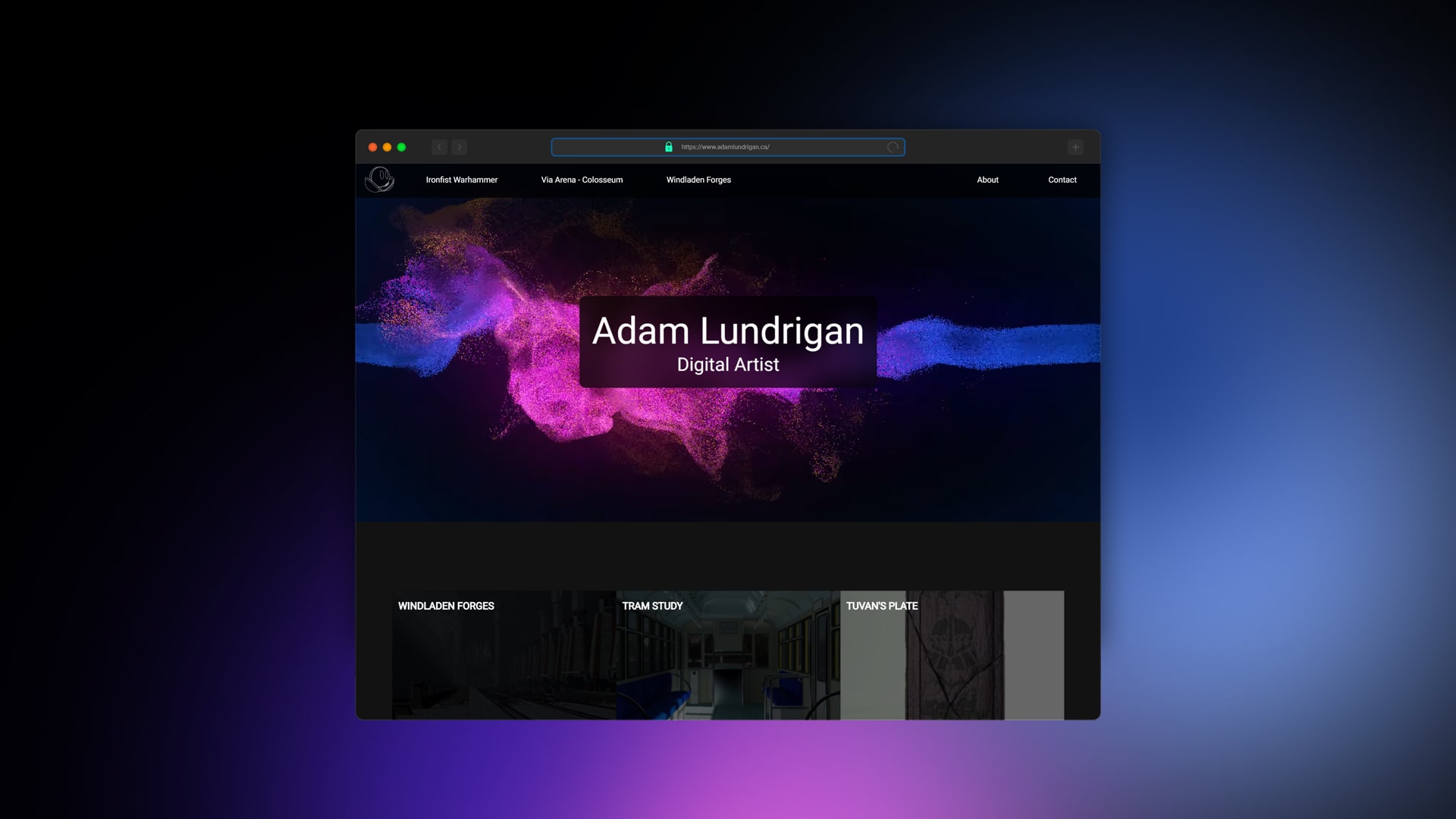 Adam Lundrigan Portfolio image